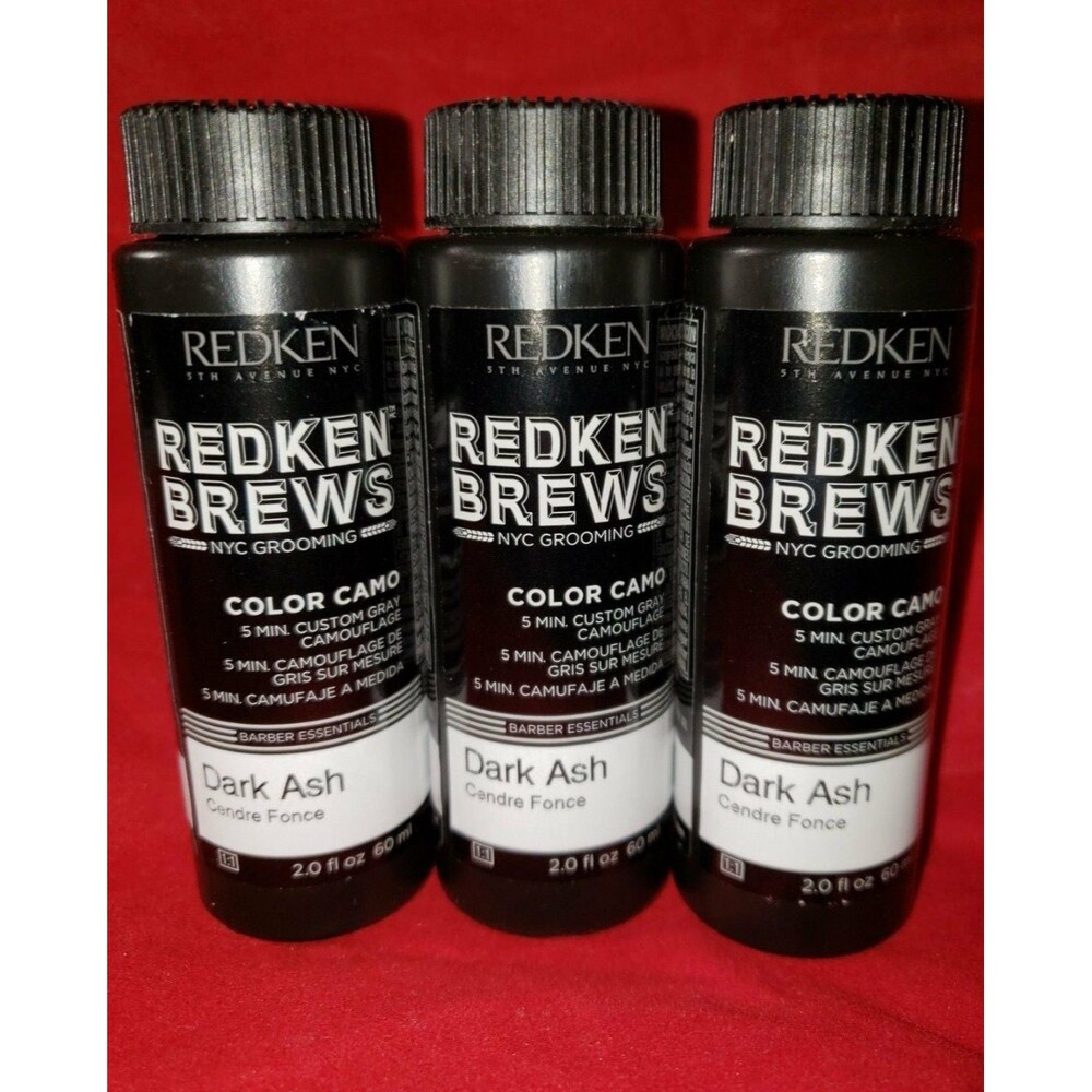 Redken Brews Camo Dark Ash Set -  2 oz Trio - Fast Shipping!